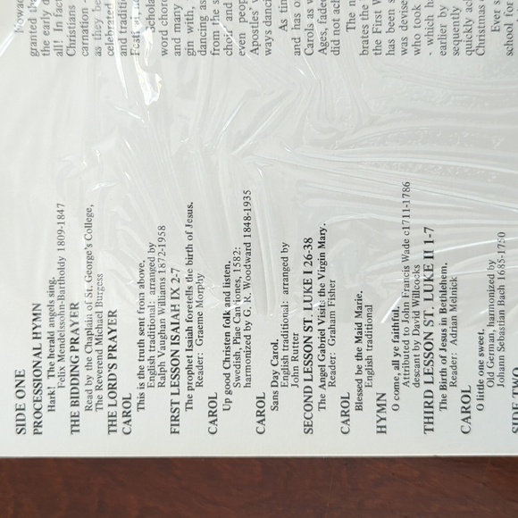 Christmas At St. George's, LP Record - Picture 3 of 8